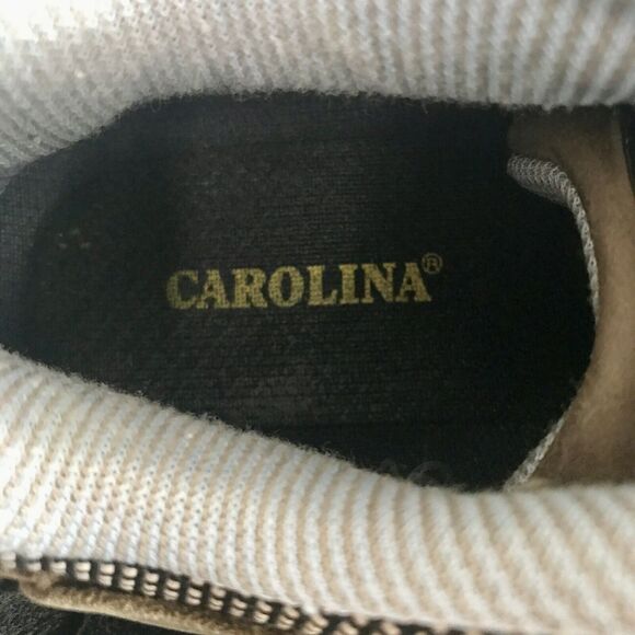 Carolina Tan Brown Leather Composite Toe Lace Up Boots Shoes Women’s 7.5 W - Picture 10 of 14